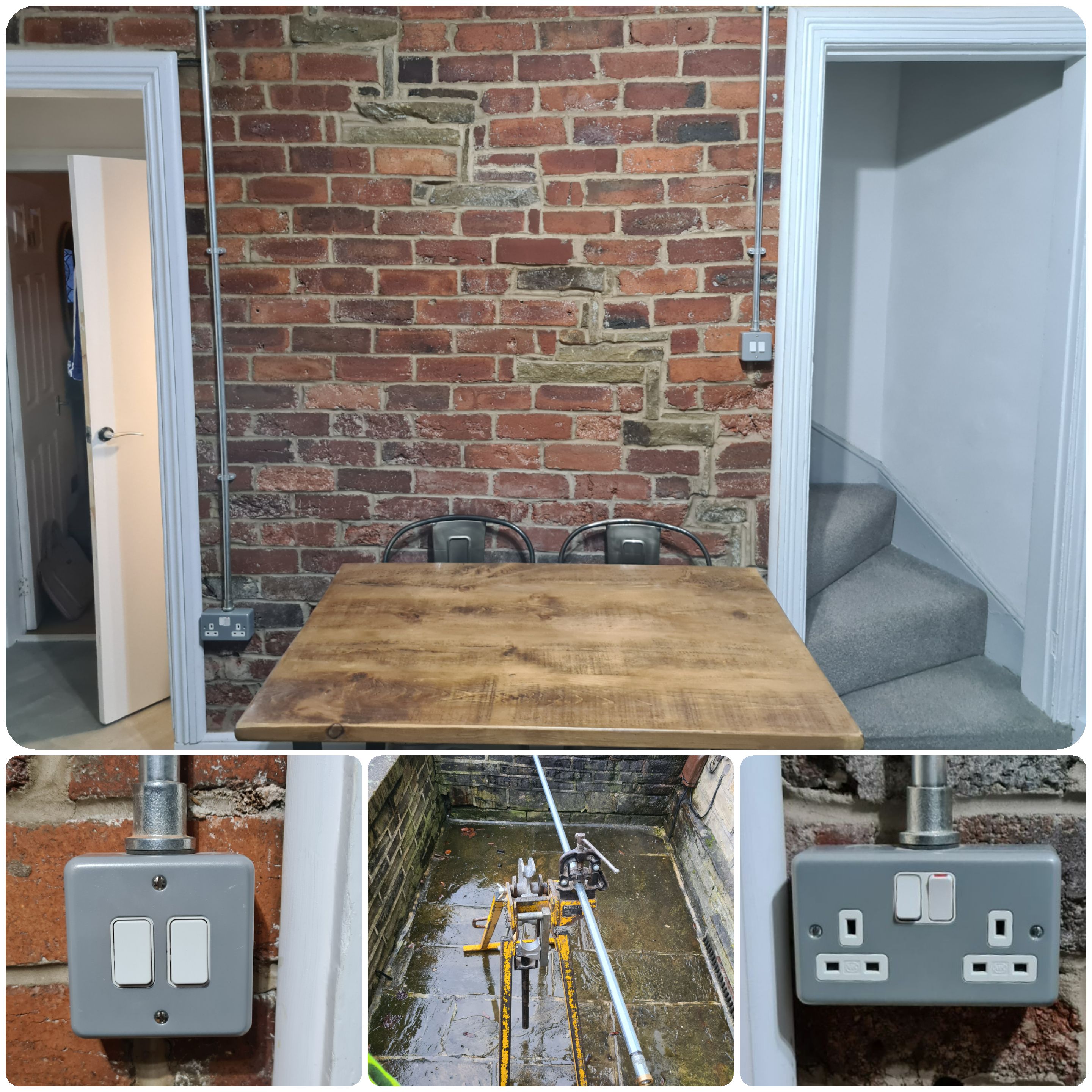 Traditional Conduit Installation Quality Electrician